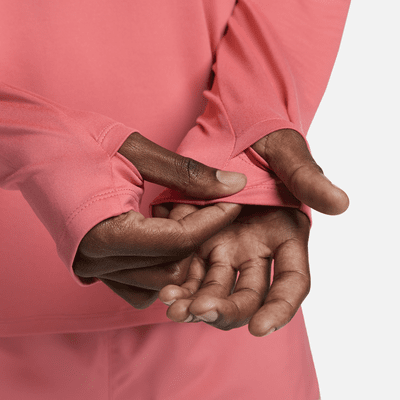 nike men's half zip running top