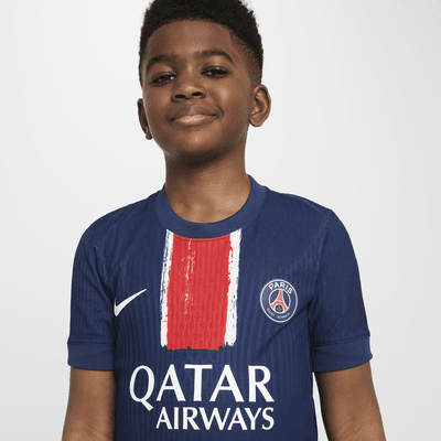 Koszulka piłkarska dla dużych dzieci Nike Dri-FIT ADV Paris Saint-Germain Match 2024/25 (wersja domowa)