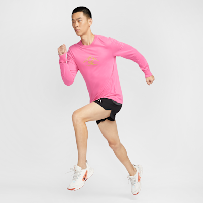 ナイキ トレイル メンズ Dri-FIT ロングスリーブ ランニング Tシャツ