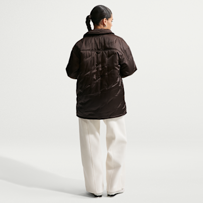 나이키 스포츠웨어 스우시 시리즈 여성 오버사이즈 퀼팅 샤킷