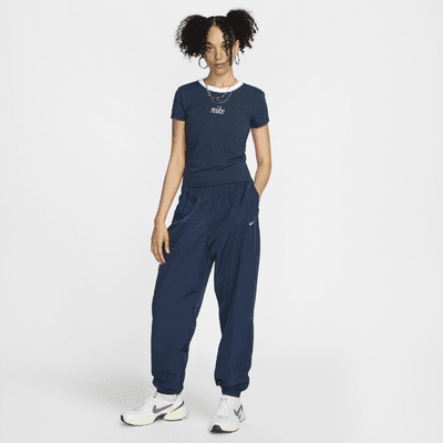 T-shirt corta slim fit Nike Sportswear Chill Knit – Donna