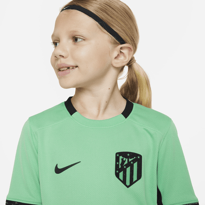 Atlético Madrid 2023/24 Stadium Derde Nike Dri-FIT voetbalshirt voor kids