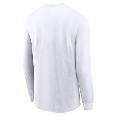 Playera de manga larga universitaria Nike Dri-FIT para hombre Texas Sideline