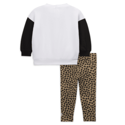 Nike Floral Baby (12–24M) Leggings Set