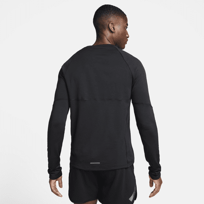 Nike Mens Dry Element Long-Sleeve Running Top Black XL