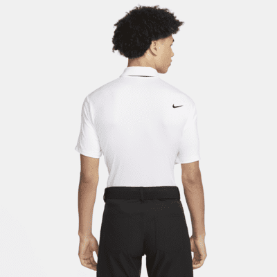 Nike Men's Dri-Fit Tour Solid Golf Polo, Medium, Plum Eclipse/White