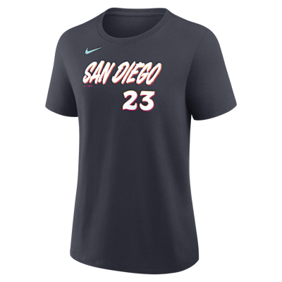 Fernando Tatis Jr. San Diego Padres City Connect Women's Nike MLB T-Shirt from Nike - $50