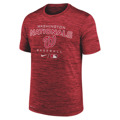 Nike Dri-FIT Velocity Practice (MLB Washington Nationals) Men's T-Shirt ...