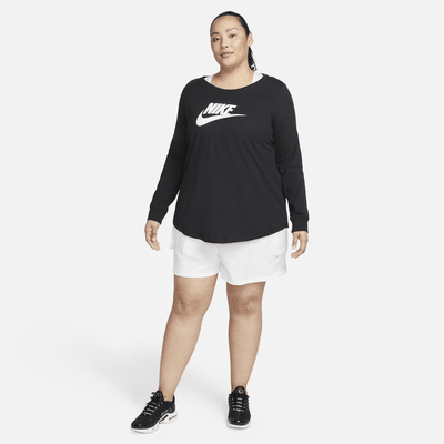 Nike Sportswear Club Women's Long-Sleeve T-Shirt (Plus Size)