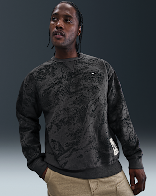 Мужские  Nike Solo Swoosh Fleece Crew