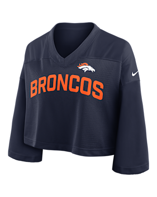 Женские джерси Denver Broncos Wide Receiver Jersey Fashion Nike Dri-FIT NFL Cropped Top