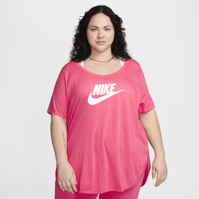 Playera larga para mujer (talla grande) Nike Sportswear Essential