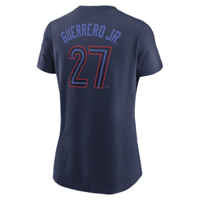 Vladimir Guerrero Jr. Toronto Blue Jays City Connect Fuse Women's Nike MLB T-Shirt