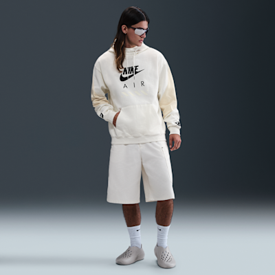 Sudadera con gorro sin cierre de tejido Fleece para hombre Nike Air