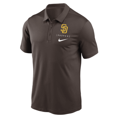 Polo Nike Dri-FIT de la MLB San Diego Padres Franchise Logo