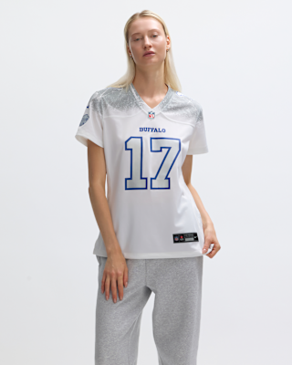 Женские джерси Josh Allen Buffalo Bills Rivalries Collection Women’s Nike NFL Game Jersey
