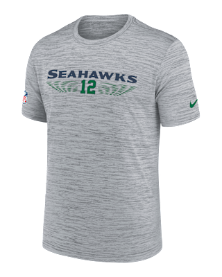 Мужская футболка Seattle Seahawks Rivalries Collection Sideline Velocity Nike Dri-FIT NFL