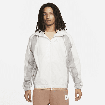 mens white nike coat