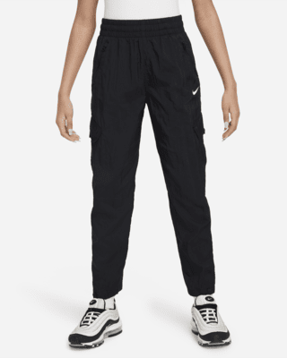 Детские  Nike Sportswear Big Kids' (Girls') High-Waisted Woven Cargo Pants