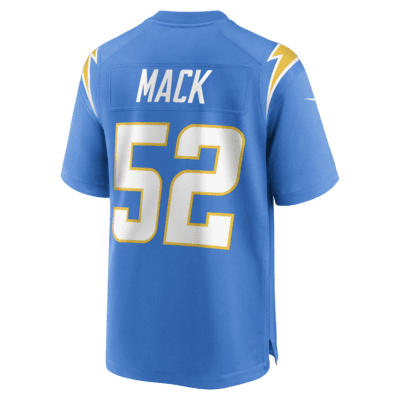NFL Los Angeles Chargers (J.C. Jackson) Men's Game Football Jersey