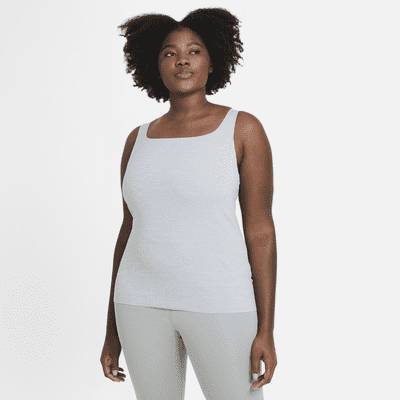 Nike Yoga Luxe Women's Shelf-Bra Tank (Plus Size)