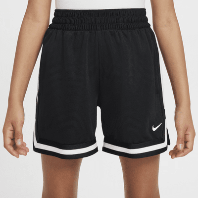 Shorts de básquetbol de 13 cm para niños talla grande Nike DNA