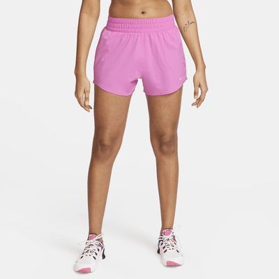 Shorts con forro de ropa interior Dri-FIT de tiro alto de 8 cm para mujer Nike One