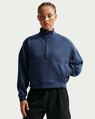 Женские  Nike 24.7 ImpossiblySoft Dri-FIT Oversized 1/2-Zip Top