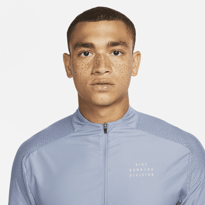 Prenda para la parte superior de running de medio cierre para hombre Nike Dri-FIT Running Division Flash Element
