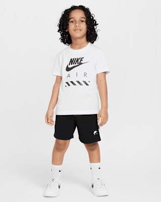 Детские шорты Nike Sportswear Little Kids' Nike Air Tee and Shorts Set