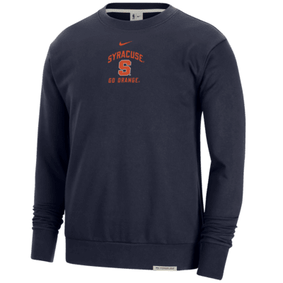 Syracuse Standard Issue Men's Nike College Fleece Crew-Neck Sweatshirt ...