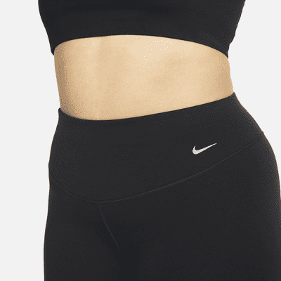 Shorts de ciclismo de 20 cm de tiro alto de sujeción ligera para mujer Nike Zenvy (talla grande)