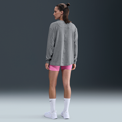 Damska koszulka z długim rękawem Dri-FIT Nike One Relaxed