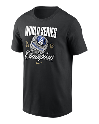 Мужская футболка Los Angeles Dodgers 2025 World Series Champions Neutral Nike MLB