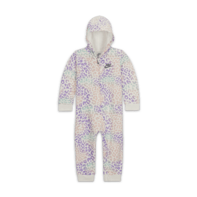 Nike Hooded Printed Coverall Baby (12-24M) Coverall