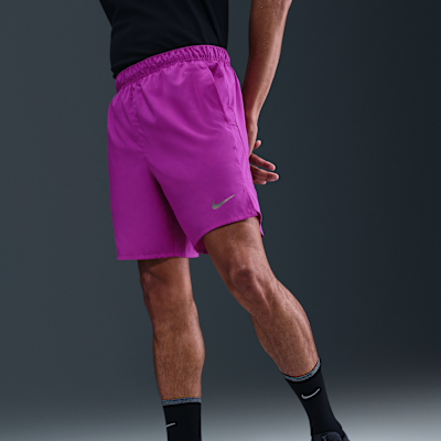 Short de running avec sous-short intégré 18 cm Dri-FIT Nike Challenger pour homme