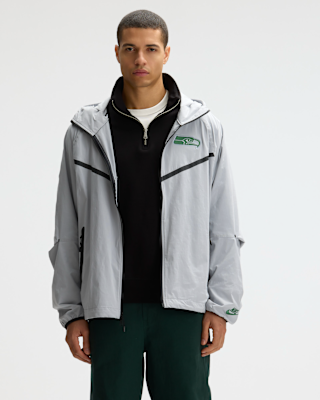 Мужская куртка Seattle Seahawks Rivalries Collection Tech Nike NFL Full-Zip