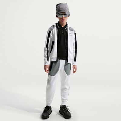 Bluza dla dużych dzieci z kapturem i zamkiem na całej długości Nike Sportswear