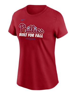 Женская футболка Philadelphia Phillies 2025 Postseason Authentic Collection Nike MLB