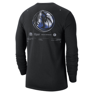 Nike / Men's Dallas Mavericks Dri-FIT Long Sleeve Shooting Shirt