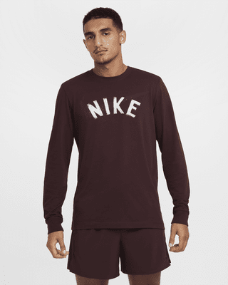 Мужская футболка Nike Dri-FIT Long-Sleeve Fitness для тренировок