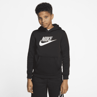 Sudadera con gorro sin cierre para niños talla grande Nike Sportswear Club Fleece