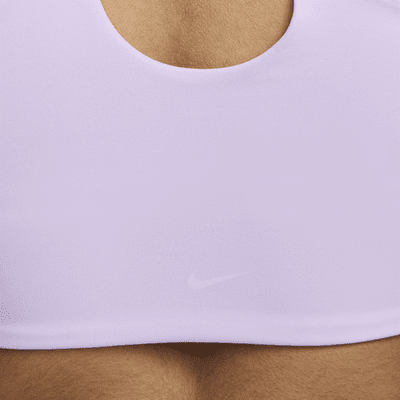 Bra deportivo de baja sujeción de talle largo con forro ligero para mujer Nike One Convertible