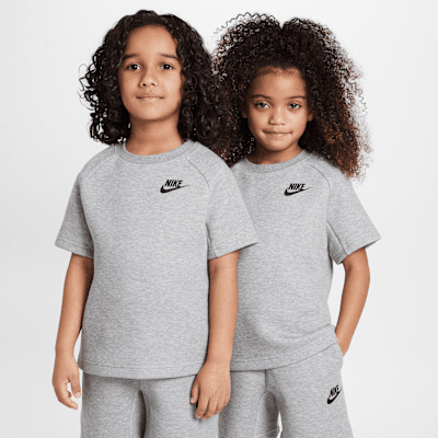 Nike Little Kids' Tech Fleece Tee and Shorts Set