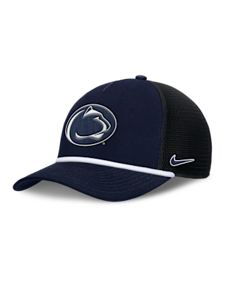 Мужские  Penn State Primetime Rise Nike College Trucker Adjustable Hat