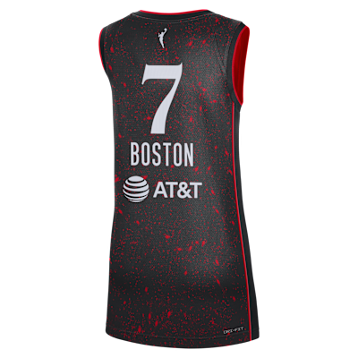 Aliyah Boston Indiana Fever x Stranger Things 2025 Rebel Edition Women’s Nike Dri-FIT WNBA Victory Jersey