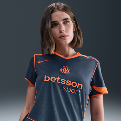Damska koszulka piłkarska Nike Dri-FIT Total 90 Inter Mediolan 2025/26 Stadium (wersja trzecia) – replika