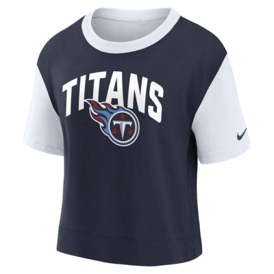 Nike Fashion (NFL Tennessee Titans) Women's High-Hip T-Shirt