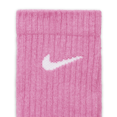 Nike Dri-FIT Performance Basics Little Kids' Crew Socks (6 Pairs)