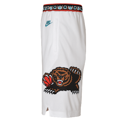 Memphis Grizzlies 2024/25 Hardwood Classics Big Kids' Nike NBA Swingman Shorts